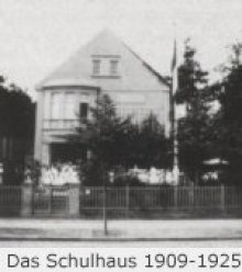 Das Schulhaus 1909-1925