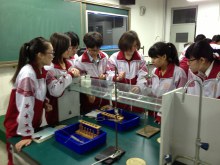 Chemieunterricht an unserer Partnerschule in Peking.