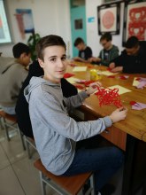 Scherenschnitt Kurs Im Luhe Highschool Peking