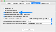 Bei der Definition von eigenen Bausteinen