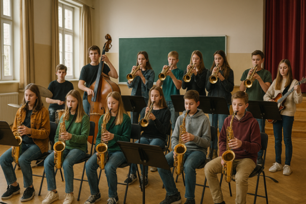 Neues Angebot ab dem Schuljahr 2026-27: Die Big-Band-Klasse